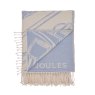 Joules Bridle Blue Throw