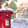 Otter House Christmas Postbox Bumper Box Of Xmas Cards design 1