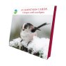 add bookmark Otter House RSPB Snowflakes And Feathers Luxury Xmas Cards