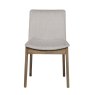 Falun Natural Dining Chair Pair front on image of the chair on a white background