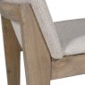 Falun Natural Dining Chair Pair close up image of the chair on a white background