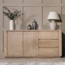 Falun Sideboard front on lifestyle image of the sideboard on a white background