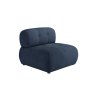 Reese Midnight Blue Accent Chair angled image of the chair on a white background