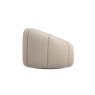 Noah Buff Swivel Chair side on image of the chair on a white background