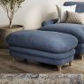 Plumpton Denim Footstool