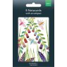 Foxgloves Pack Of 8 Blank Notecards in packaging