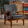 Aldiss Own Benny Accent Chair in Dark Grey