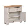 Gloucester Painted Compact Sideboard angled image of the sideboard on a white background