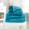 Lobster Creek Kaleidoscope Turquoise Towels Lifestyle