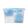 KitchenCraft 50-Piece Plastic Meal Prep Container Set