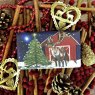 The English Soap Company Christmas Reindeer Wrapped Soap Bar lifestyle