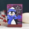 The English Soap Company Christmas Penguin Mini Soap lifestyle