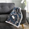 Deyongs Peacocks Heated Throw Multi lifestyle