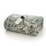 Deyongs Secret Garden Heated Throw Green