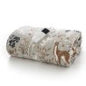 Deyongs Winter Wildlife Heated Throw Multi