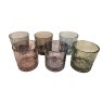 LAV Coloured Set Of 6 Whiskey Tumbler outside box