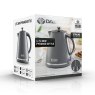 Daewoo Stirling 1.7L Pyramid Kettle Grey box