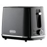 Daewoo Stirling 1.7L 2 Slice Toaster Black