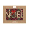 Denby Noel Tartan Set Of 6 Placemats Box