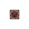 Denby Noel Tartan Set Of 6 Coasters