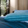 Lyndon Co Ocean Blue Duvet Cover Set Pillow Detail