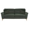 Ercol Sandford Large Sofa front on image of the sofa on a white background