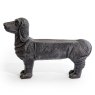 McGowan Rutherford Medium Black Dog Bench side view