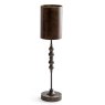 McGowan Rutherford Industrial Metal Franklin Table Lamp With Tall Cylinder Shade