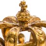 McGowan Rutherford Antique Gold Regal Crown Ornament close up