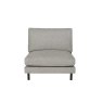 Ercol Forli Grand Sofa Single Seat No Arm front on image of the seat on a white background