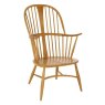 Ercol Chairmakers Chair angled image of the chair on a white background