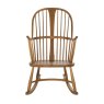 Ercol Chairmakers Rocking Chair front on image of the chair on a white background