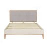 Anders Cashmere Bed Frame image of the bed frame on a white background facing forward