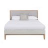 Anders Cashmere Bed Frame front on image of the bed on a white background