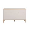 Anders Cashmere Wide 7 Drawer Chest image of the back of the chest on a white background