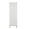 Anders Cashmere 2 Door Wardrobe side on image of the wardrobe on a white background