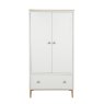 Anders Cashmere 2 Door Wardrobe front on image of the wardrobe on a white background