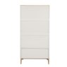 Anders Cashmere 2 Door Wardrobe image of the back of the wardrobe on a white background