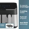 Digital Double Drawer Air Fryer 9L Specifications