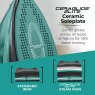 Tower Ceraglide Cordless Iron Teal ceramic soleplate