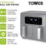 Tower Dual Basket Air Fry Grey Specs