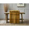 Deyongs Snuggle Touch Tartan Throw Ochre Lifestyle