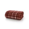 Deyongs Snuggle Touch Tartan Throw Merlot