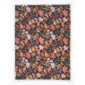 Deyongs Autumn Leaves Spice Biscuit Throw overhead Pattern