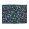 Deyongs Fox & Florals Throw overhead pattern