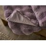 Deyongs Fernley Faux Fur Throw Purple Close up