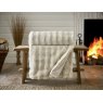 Deyongs Fernley Faux Fur Throw Brown Lifestyle