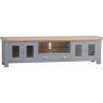 Aldiss Own Chatsworth Oak Extra Large TV Unit Top and Bottom