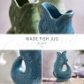 Wade Fish Jug In Agave presentation