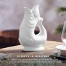 logoutadd bookmark Wade Fish Jug In White heritage